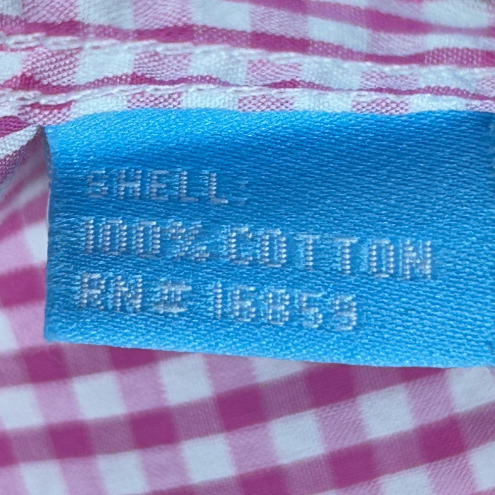 J Mclaughlin Windowpane Button Down Shirt Large P… - image 8